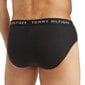 Alushousut Tommy Hilfiger 3Pck Black UM0UM022060TE hinta ja tiedot | Miesten alushousut | hobbyhall.fi