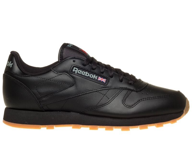 Classic leather reebok miehet black 49800 hinta ja tiedot | Miesten urheilu- ja vapaa-ajan kengät | hobbyhall.fi