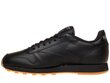 Classic leather reebok miehet black 49800 hinta ja tiedot | Miesten urheilu- ja vapaa-ajan kengät | hobbyhall.fi