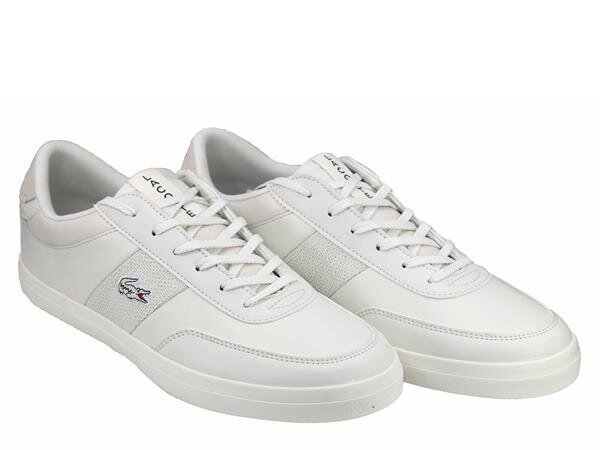 Court master 120 2 cma lacoste miehet white 739cma002818c hinta ja tiedot | Miesten urheilu- ja vapaa-ajan kengät | hobbyhall.fi