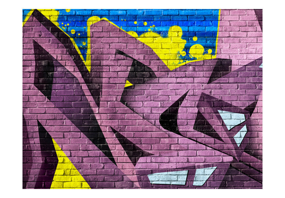 Valokuvatapetti - Street art - graffiti 300x231 cm hinta ja tiedot | Valokuvatapetit | hobbyhall.fi