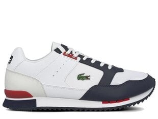 Partner piste lacoste miehet white 740sma0025042 hinta ja tiedot | Miesten urheilu- ja vapaa-ajan kengät | hobbyhall.fi