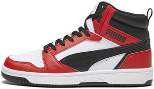 Puma Jalkineet Rebound V6 White Red Black 392326 04 392326 04/7.5 hinta ja tiedot | Miesten urheilu- ja vapaa-ajan kengät | hobbyhall.fi