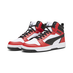 Puma Jalkineet Rebound V6 White Red Black 392326 04 392326 04/7.5 hinta ja tiedot | Miesten urheilu- ja vapaa-ajan kengät | hobbyhall.fi