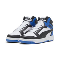 Puma Jalkineet Rebound V6 White Blue Black 392326 10 392326 10/10.5 hinta ja tiedot | Miesten urheilu- ja vapaa-ajan kengät | hobbyhall.fi