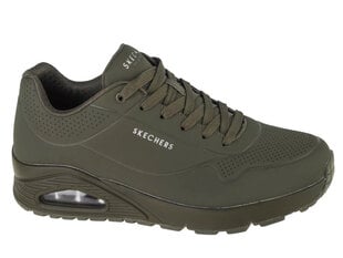 Uno stand on air skechers miehet green 52458dkgr 52458DKGR hinta ja tiedot | Miesten urheilu- ja vapaa-ajan kengät | hobbyhall.fi