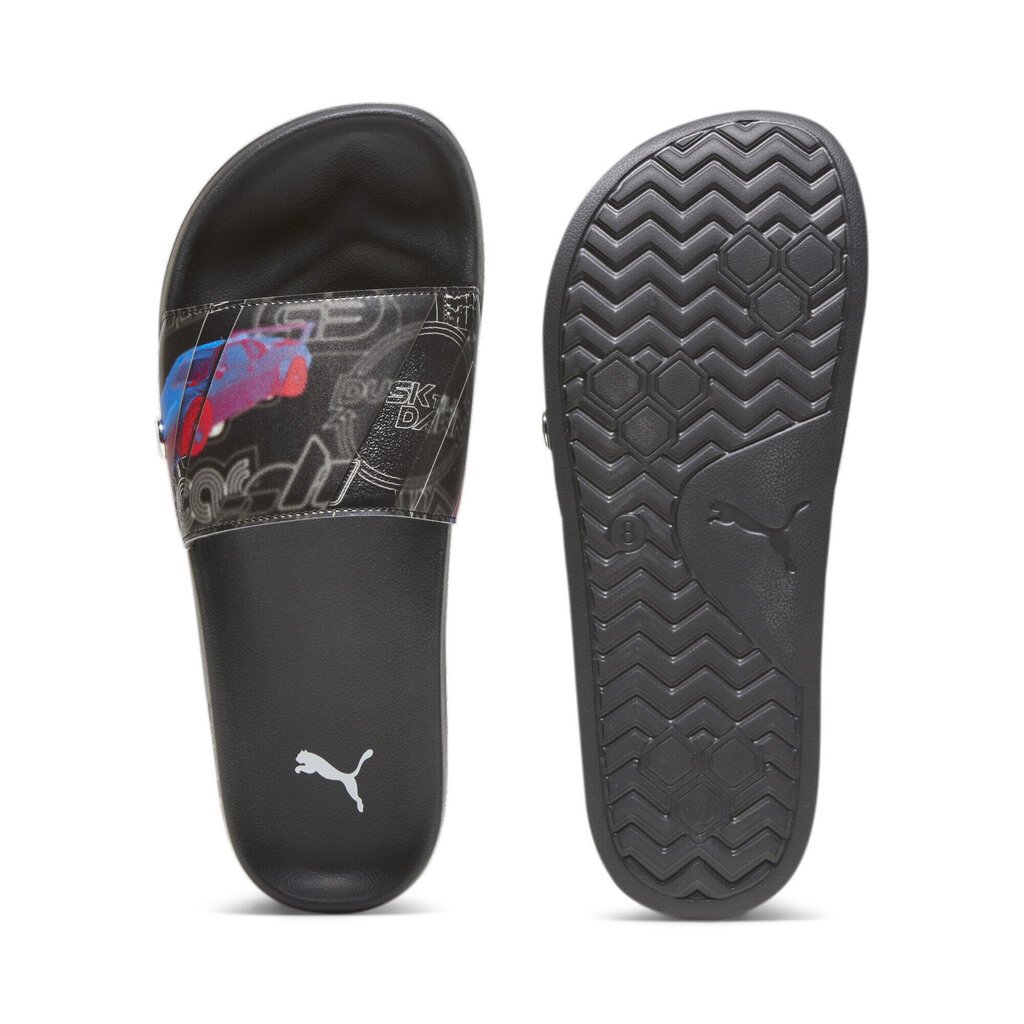 Puma Tossut Bmw Mms Leadcat 2.0 Black 307766 01 307766 01/11 hinta ja tiedot | Miesten sandaalit ja tossut | hobbyhall.fi