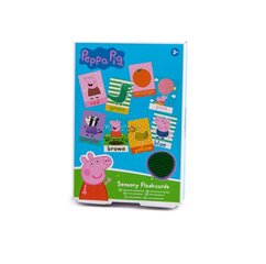 RMS Peppa sensoriset kortit 8 kpl 85-0015 92469 hinta ja tiedot | Kehittävät lelut | hobbyhall.fi