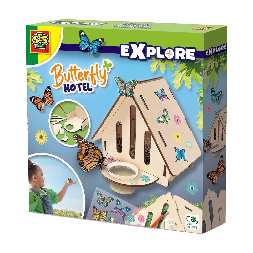 SES Butterfly Hotel 25204 52045 hinta ja tiedot | Kehittävät lelut | hobbyhall.fi