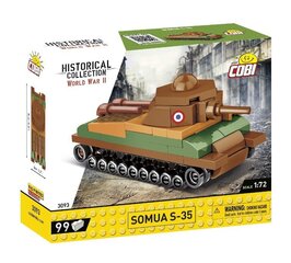 Cobi HC WWII Somua S-35 -panssarivaunu hinta ja tiedot | LEGOT ja rakennuslelut | hobbyhall.fi