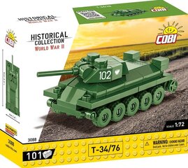 Cobi HC WWII säiliö T-34/76 hinta ja tiedot | LEGOT ja rakennuslelut | hobbyhall.fi