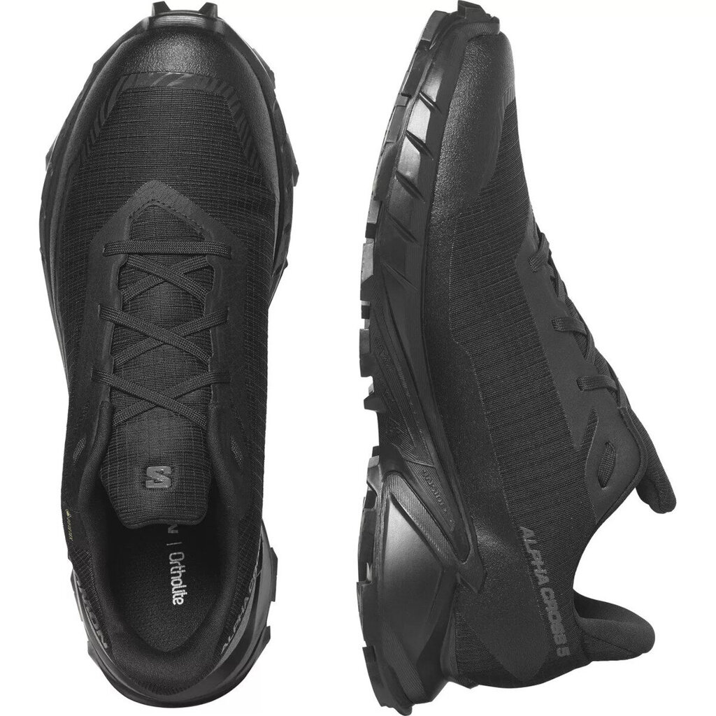 Alphacross 5 gtx salomon miehet black l47307500 L47307500 hinta ja tiedot | Miesten urheilu- ja vapaa-ajan kengät | hobbyhall.fi