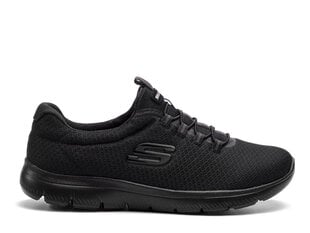 Summits skechers 12980bbk moterims juoda naiset musta 12980BBK hinta ja tiedot | Naisten urheilu- ja vapaa-ajan kengät | hobbyhall.fi