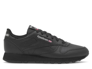 Classic leather reebok 100008497 moterims juoda naiset musta 100008497 hinta ja tiedot | Naisten urheilu- ja vapaa-ajan kengät | hobbyhall.fi