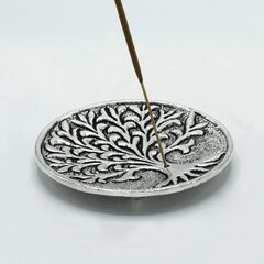 Tuoksuteline Tree of Life, kiillotettua alumiinia, 10 cm hinta ja tiedot | Kynttilät ja kynttilänjalat | hobbyhall.fi
