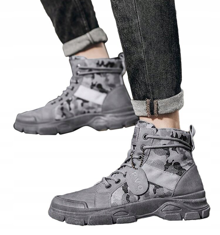 TREKING KENGÄT MILITARY TACTICAL Vedenpitävä All-weather 42 EL217-GR-42 hinta ja tiedot | Miesten urheilu- ja vapaa-ajan kengät | hobbyhall.fi