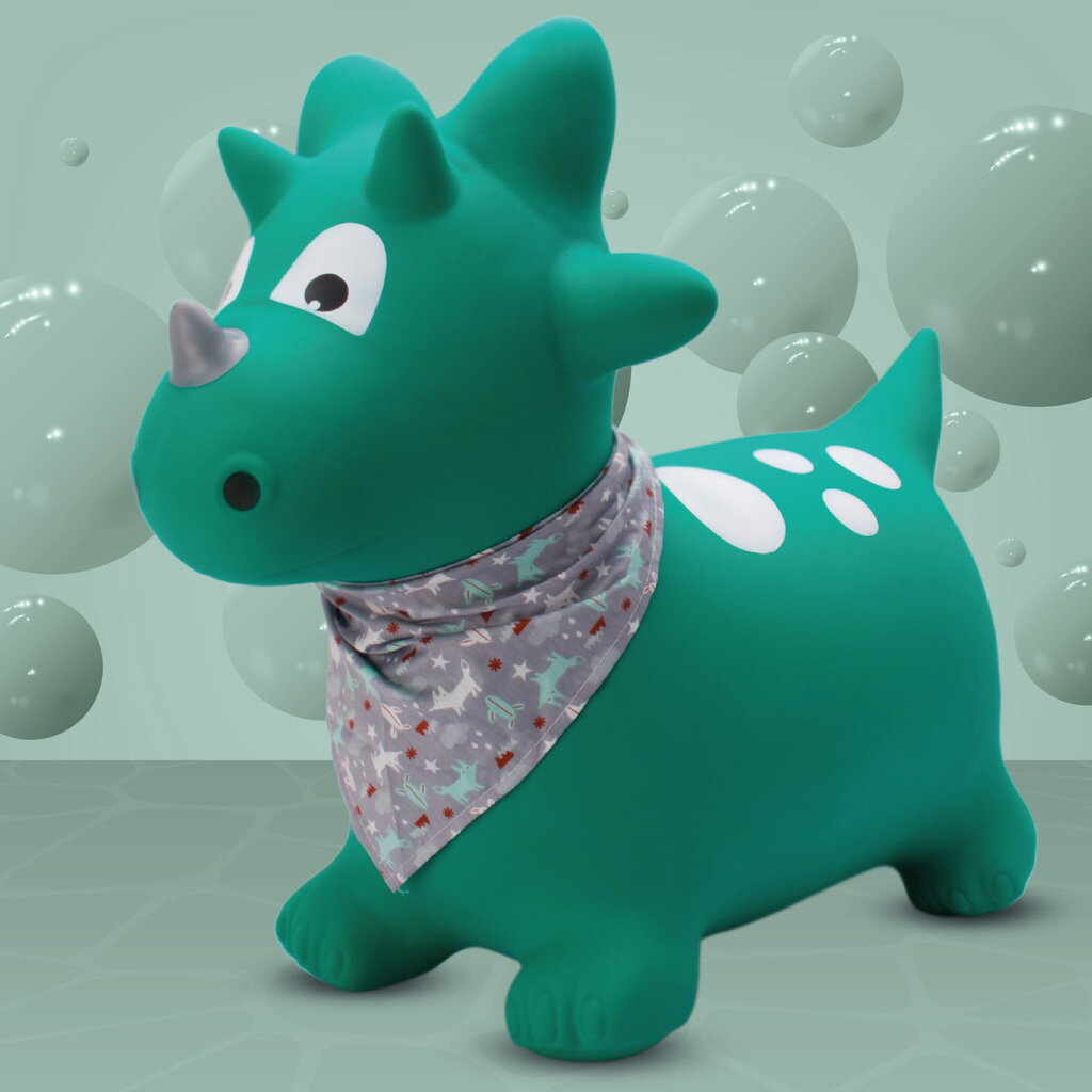 Jumpy-pomppueläin Dino vihreä Sun Baby hinta ja tiedot | Vauvan lelut | hobbyhall.fi