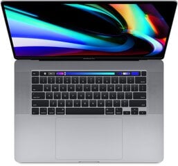 MacBook Pro 2019 Retina 16" 4xUSB-C - Core i7 2.6GHz / 32GB / 1TB SSD (Kunnostettu) hinta ja tiedot | Kannettavat tietokoneet | hobbyhall.fi