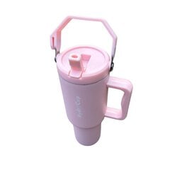 HydroCup lämpömuki oljilla XL 1200ml - pastelli vaaleanpunainen hinta ja tiedot | Termoskannut ja termosmukit | hobbyhall.fi