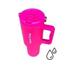 HydroCup lämpömuki oljilla XL 1200ml - kirkkaan pinkki hinta ja tiedot | Termoskannut ja termosmukit | hobbyhall.fi