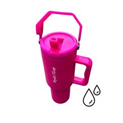 HydroCup lämpömuki oljilla XL 1200ml - kirkkaan pinkki hinta ja tiedot | Termoskannut ja termosmukit | hobbyhall.fi