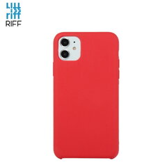 Riff silikonikotelo Apple iPhone 11 (6.1") Punainen hinta ja tiedot | Puhelimen kuoret ja kotelot | hobbyhall.fi