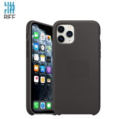 Riff silikonikotelo Apple iPhone 11 Pro Hiilenharmaa musta hinta ja tiedot | Puhelimen kuoret ja kotelot | hobbyhall.fi