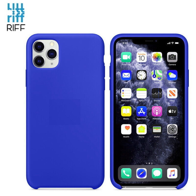 Riff silikonikotelo Apple iPhone 11 Pro Horisontti sininen hinta ja tiedot | Puhelimen kuoret ja kotelot | hobbyhall.fi