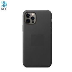 Riff silikonikotelo Apple iPhone 12 Pro Max Musta hinta ja tiedot | Puhelimen kuoret ja kotelot | hobbyhall.fi