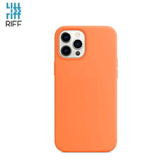 Riff silikonikotelo Apple iPhone 12 Pro Max Oranssi hinta ja tiedot | Puhelimen kuoret ja kotelot | hobbyhall.fi