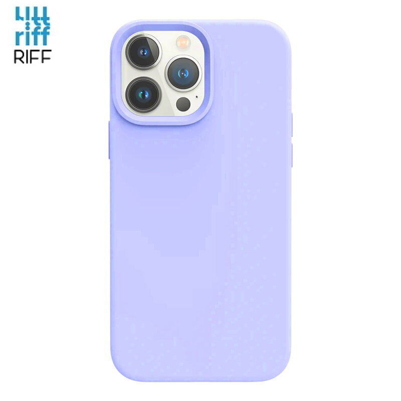 Riff silikonikotelo Apple iPhone 13 Pro Max Vaaleanvioletti hinta ja tiedot | Puhelimen kuoret ja kotelot | hobbyhall.fi