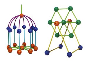 Geometrinen konstruktorisetti Lean Toys, 84 palaa hinta ja tiedot | LEGOT ja rakennuslelut | hobbyhall.fi