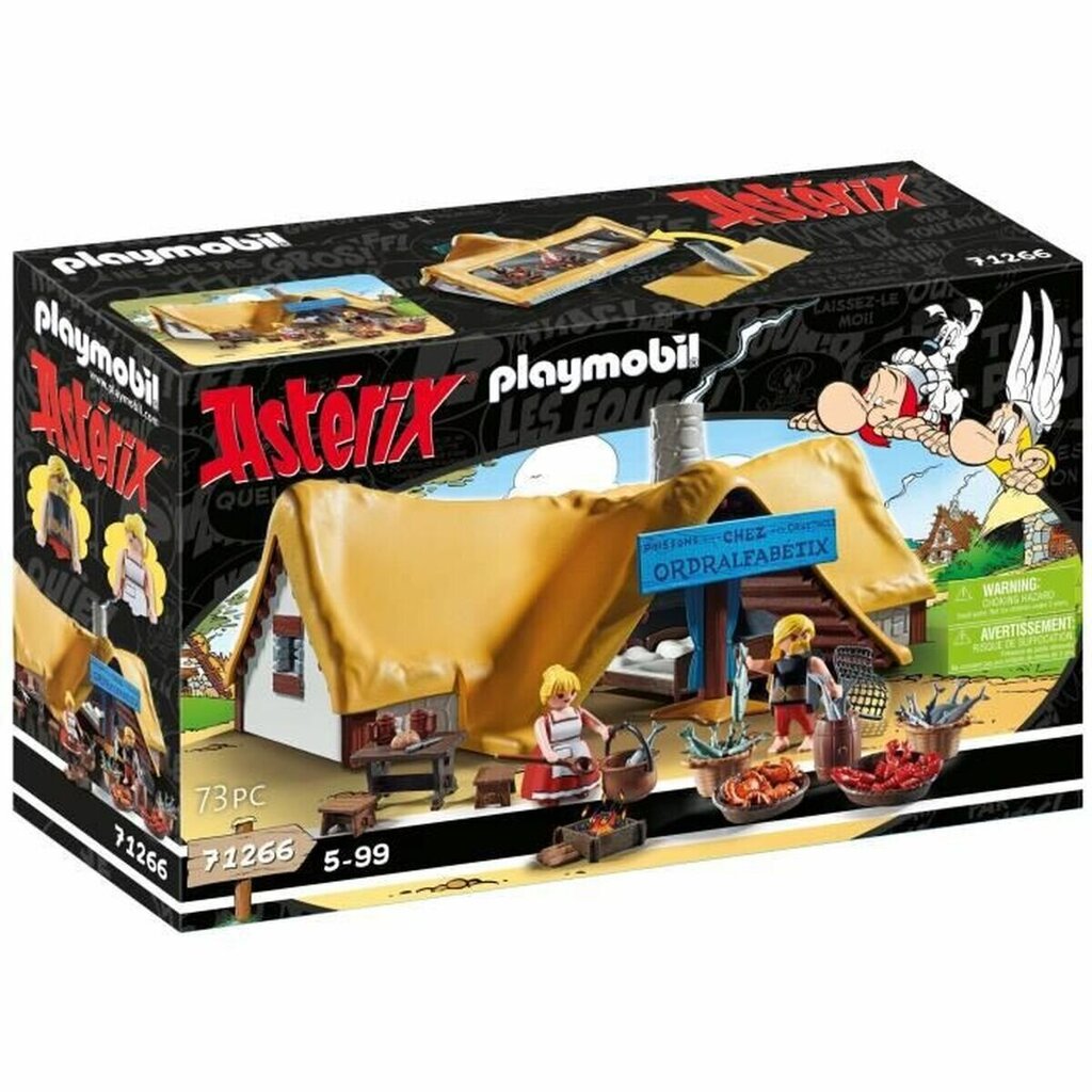 71266 PLAYMOBIL® Astérix: Ordralfabetix Hut, 73 palaa hinta ja tiedot | LEGOT ja rakennuslelut | hobbyhall.fi