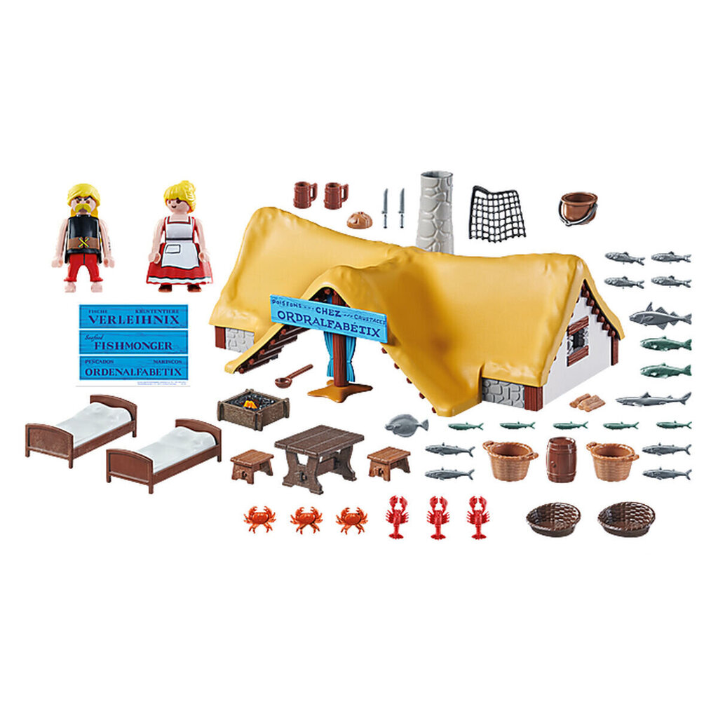 71266 PLAYMOBIL® Astérix: Ordralfabetix Hut, 73 palaa hinta ja tiedot | LEGOT ja rakennuslelut | hobbyhall.fi