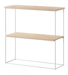 Hylly ADRK Furniture Toni, ruskea/valkoinen hinta ja tiedot | Hyllyt | hobbyhall.fi