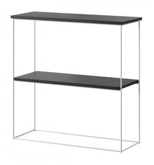 Hylly ADRK Furniture Toni, musta/valkoinen hinta ja tiedot | Hyllyt | hobbyhall.fi