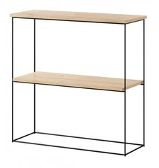 Hylly ADRK Furniture Toni, ruskea/musta hinta ja tiedot | Hyllyt | hobbyhall.fi