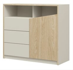 Lipasto ADRK Furniture Atson I, ruskea/valkoinen hinta ja tiedot | Lipastot | hobbyhall.fi