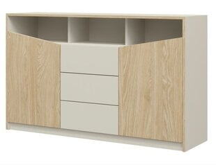 Lipasto ADRK Furniture Atson, ruskea/valkoinen hinta ja tiedot | Lipastot | hobbyhall.fi