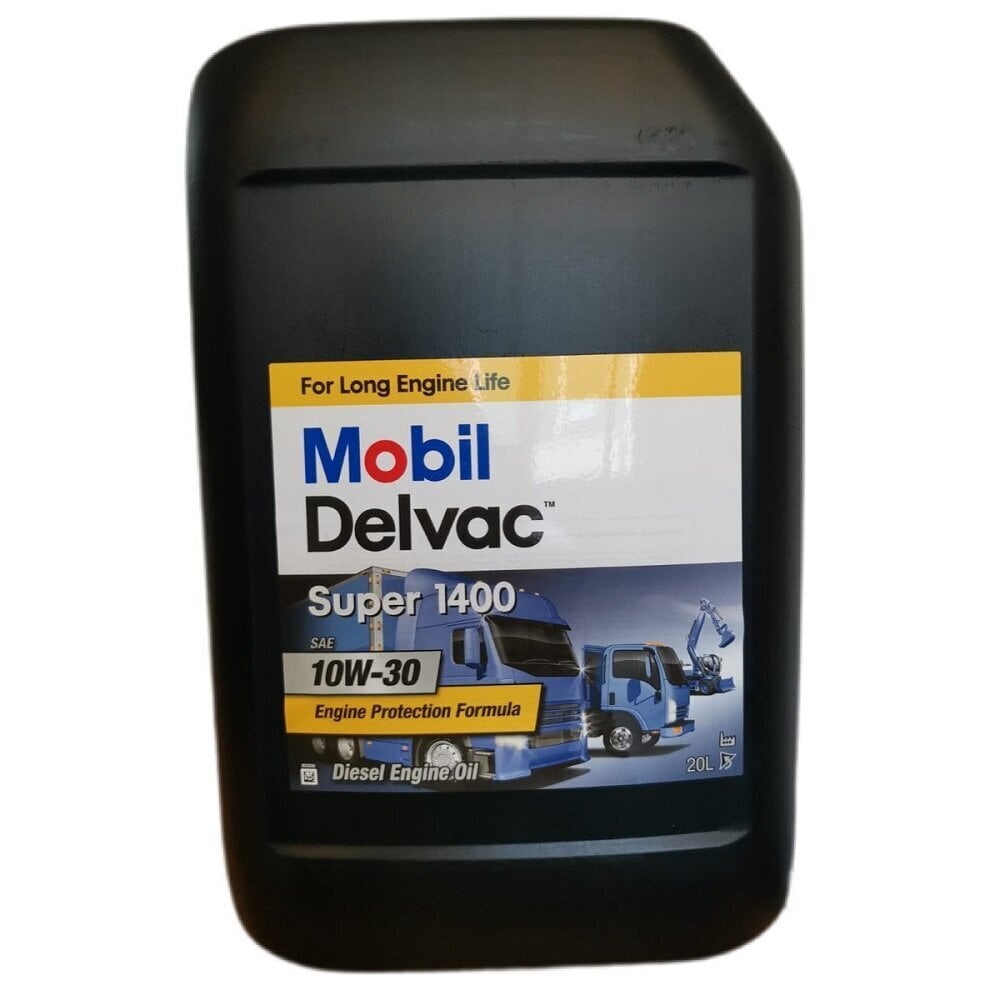 Mobil DELVAC SUPER 1400 10W30 20L hinta ja tiedot | Moottoriöljyt | hobbyhall.fi