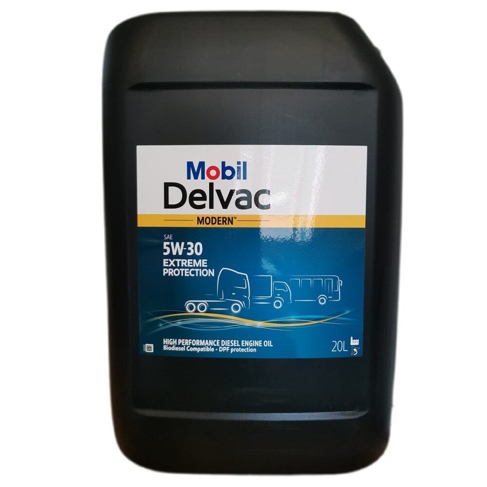 Mobil DELVAC M 5W-30 EXT PRO 20L hinta ja tiedot | Moottoriöljyt | hobbyhall.fi