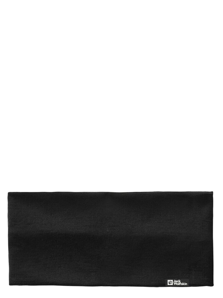 Päänauha JACK WOLFSKIN Merino Headband Black 1910721 6000 hinta ja tiedot | Miesten hatut, huivit ja käsineet | hobbyhall.fi