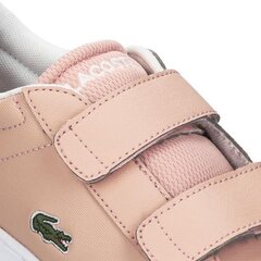 Carnaby evo strap 120 lacoste pink 739sui00057f8 hinta ja tiedot | Lasten urheilukengät | hobbyhall.fi