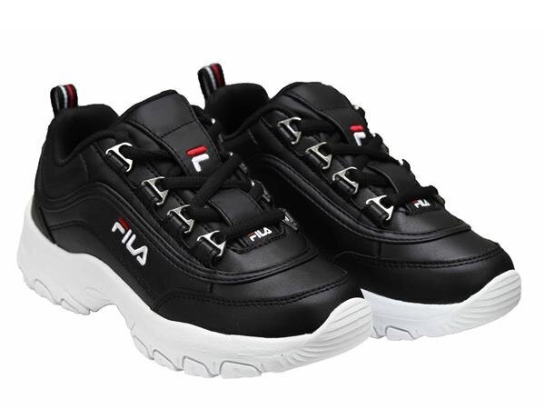 Strada low kids fila black 101078125y hinta ja tiedot | Lasten urheilukengät | hobbyhall.fi