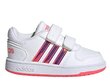 Hoops 2.0 cmf i adidas core white fw7614 hinta ja tiedot | Lasten urheilukengät | hobbyhall.fi