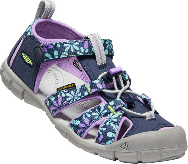 Lasten sandaalit SEACAMP 1025149 musta iiris/ violetti hinta ja tiedot | Lasten sandaalit | hobbyhall.fi