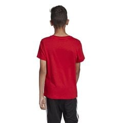 Trefoil tee adidas originals tyttö red ed7795 hinta ja tiedot | Tyttöjen paidat | hobbyhall.fi