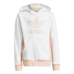 Huppari adidas originals tyttö white h22628 hinta ja tiedot | Tyttöjen neuleet, liivit ja jakut | hobbyhall.fi