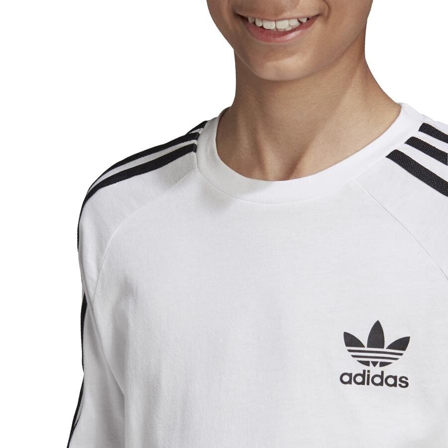 3stripes ls adidas originals tyttö white dw9298 hinta ja tiedot | Tyttöjen neuleet, liivit ja jakut | hobbyhall.fi