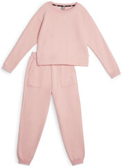 Puma Verryttelypuku Loungewear Suit Pink 670734 63 670734 63/152 hinta ja tiedot | Tyttöjen kokoasut ja setit | hobbyhall.fi